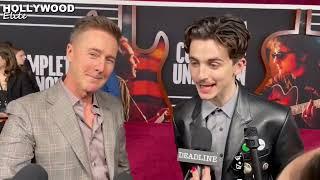 Exclusive Red Carpet Interviews: 'A Complete Unknown' Premiere at the Dolby Theatre, Los Angeles