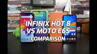 Infinix Hot 8 vs Moto E6S Detailed Comparison, Camera, Software, Battery and Performance