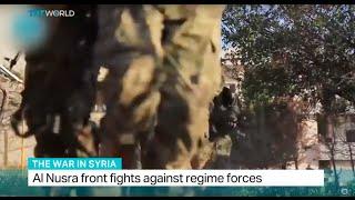 Al Nusra front fights against regime forces, Ali Mustafa reports