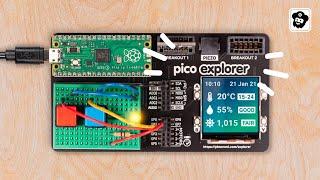 Introducing Pico Explorer - an electronic playground for your Raspberry Pi Pico