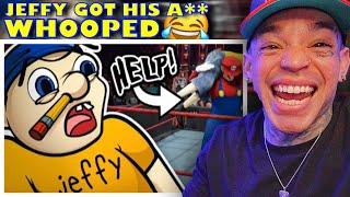 Here's Jeffy - Jeffy Plays WWE... (SO FUNNY) [reaction]