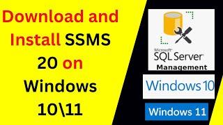 How to Download and Install SQL Server Management Studio SSMS 20.2 on Windows 11\10\  | 2024 updated