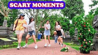 Buhsman PRANK , Scary Moments, PRANK MANUSIA POHON