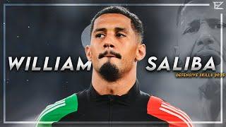 William Saliba 2024 ● The Defending Monster - Tackles & Goals ᴴᴰ