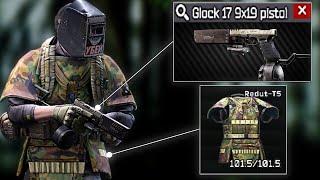 Glock 17 with Samurai Armor (Redut-T5 and Tagilla Helmet)