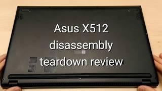 Asus ViVoBook 15 disassembly teardown review  AMD Ryzen 3500u