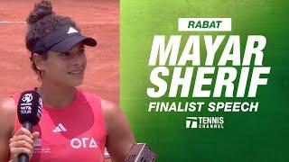 Mayar Sherif's 2024 Rabat Finalist Speech | 2024 Rabat Final