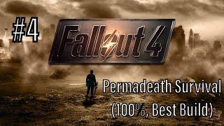 #4 - Fallout 4: Guide to Permadeath Survival (100%, Best Build, Tips) - Radio & Train Stations!