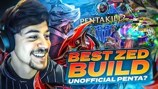 LL STYLISH | UNOFFICIAL PENTA? BEST ZED BUILD!