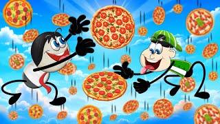 What if it Rains Pizza? + more videos | #aumsum #kids #cartoon #whatif