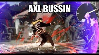 Axl's time stop taunt is a true combo
