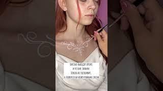 Обзор белого аквагрима PartyXplosion от Анастасии Карпеевой️ #faceart #аквагрим #facepainting