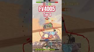 FV4005 Tier X in Action #worldoftanksblitz #вотблиц #wotblitz #танкиблиц #блиц #wotb #tank #gameplay