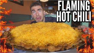 FAMOUS 8LB SPICY CHILI CHALLENGE IN CINCINNATI OHIO | ON FOOD NETWORK | JALAPENO CHILI | MAN VS FOOD