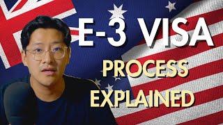 Getting an E-3 Visa and moving from Australia to USA