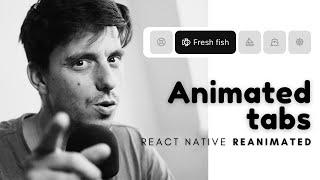 React Native Custom Animated tabs - Reanimated