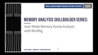 Analyzing User Mode Dumps With WinDbg