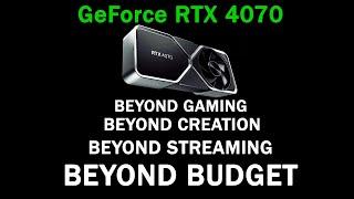 I Fixed Nvidia's RTX 4070 Launch Trailer | RTX 4070 Honest Trailer