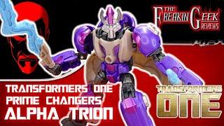 Transformers One Prime Changers ALPHA TRION: EmGo's Transformers Reviews N' Stuff