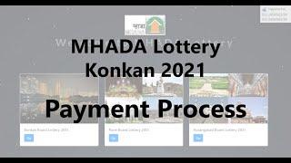 Payment Process | MHADA Konkan Lottery 2021 |  म्हाडा कोंकण लाॅटरी २०२१
