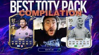 EAFC 24 BEST TOTY PACKS COMPILATION