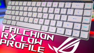 Ултра тънка и супер бърза безжична геймърска клавиатура - Asus ROG Falchion RX Low Profile ревю