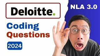 Latest Deloitte coding questions | Deloitte Placement Preparation | 2024 | UBK Anna