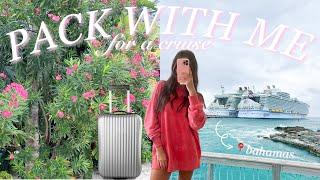 PACK + PREP WITH ME for a caribbean cruise | travel essentials, packing tips, & outfit ideas