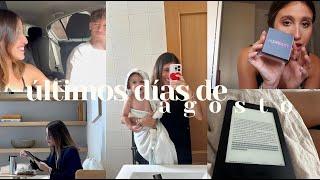 últimos días de agosto vlog #11 |rutina de mañana, un brunch a la carrera y charlas @rocioerrec