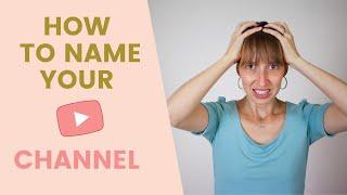 Good names for a YouTube channel for Sole Proprietorship | 4 CATEGORIES and 3 TIPS