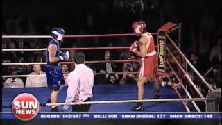 Justin Trudeau -- Patrick Brazeau Charity Boxing Match -- English Coverage of Complete Fight