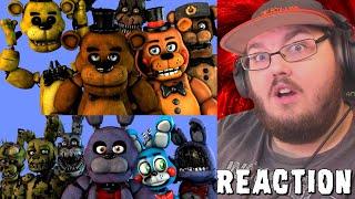 FNAF: Every Freddy in a Nutshell & Every Bonnie in a Nutshell (FUNNY FNAF ANIMATION) REACTION!!!