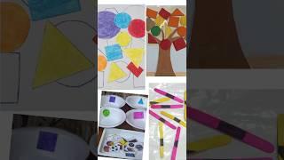 #shorts #diy #shape #tlm #easy #kidsactivities #zerocost  #youtubeshorts