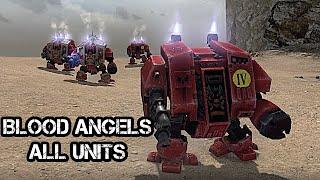 ULTIMATE MOD 2021 | WARHAMMER 40K: All Units of Blood Angels - Men of War: Assault Squad 2