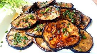 Melanzane all'aglio!  RICETTA ITALIANA di Melanzane al FORNO! Salutari e gustose!