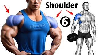 6 Huge Shoulder Workout At Gym - Build Massive Shoulders
