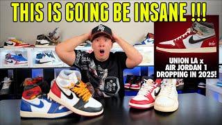 IS THE JORDAN 1 HYPE GOING TO COME BACK ?!! NEW JORDAN 1 CHICAGO UNION LA 2025 !!!