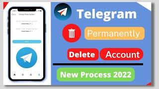 How To  Delete Telegram Account permanently In 2022 ! No Need To Phone Verification