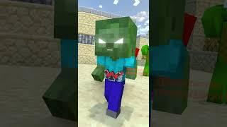 Nah , You Two Are Noob Asf   - Baby zombie minecraft animations