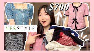 EP. 95 HUGE $700 YESSTYLE try-on haul | 30+ items (honest review) 2022