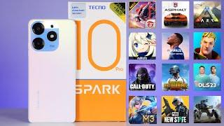 Game Test TECNO SPARK 10 Pro 8GB/256GB in +12 Games Android Fortnite - PUBG - MediaTek Helio G88 