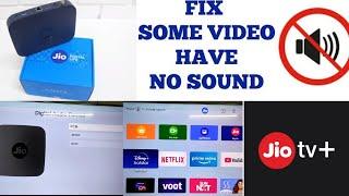 how to fix video have no sound jio setupbox video me awaj nhi a rhi ha kaise thik kre #wifi world