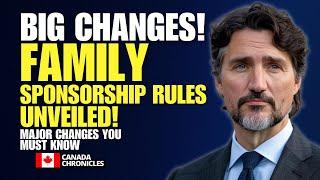 New Rules! Canada Family Sponsorship – Major Changes You Must Know | Canada Immigration 2024