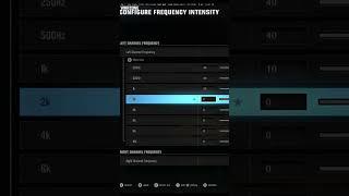 BEST BO6 WARZONE AUDIO SETTINGS for FOOTSTEPS #shorts