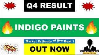 Indigo Paints Q4 Results 2024 | Indigo Paints Results | indigo Paints Share Latest News | indigo