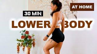 30 Min GLUTES & THIGHS Workout at Home