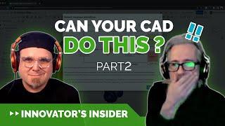 Innovator's Insider Episode 42: David Ullman & Can Your CAD Do This? Part II