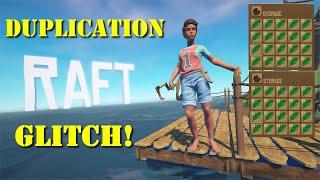 *PATCHED* Raft Glitch!. Unlimited resources and items!!! (Insane SOLO DUPLICATION GLITCH)