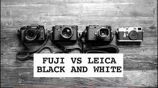 Fuji vs Leica, who does black and white best? Monochrome blind test