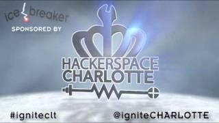 Ignite Charlotte 4 Icebreaker - Hackerspace Charlotte Logo Animation